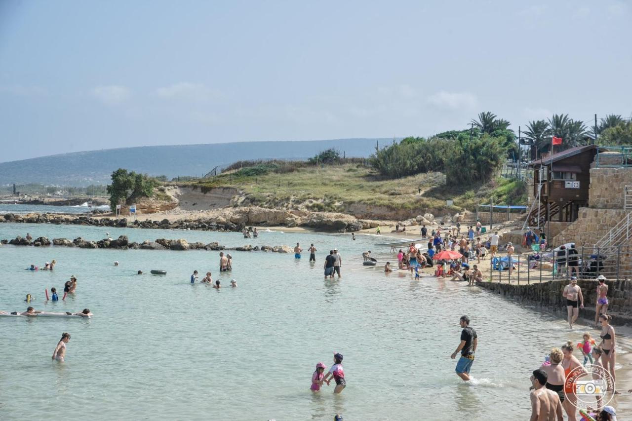 Appartamento Achziv Sea & Sun Gesher HaZiv Esterno foto